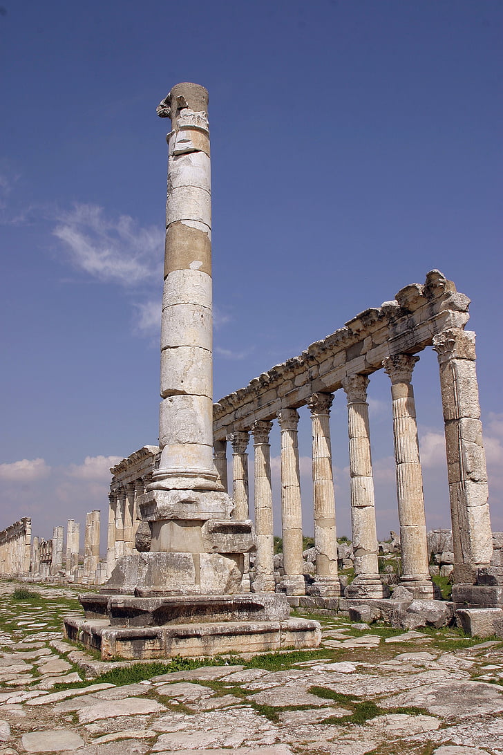 aphamia, byzantisch, Sirija, senovės miestai