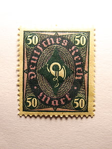 stempel, Verzenden, Reichsmark, Duitsland