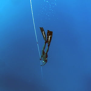 Potápanie, hlboké, pod vodou, vody, potápač, Hĺbka, Šport