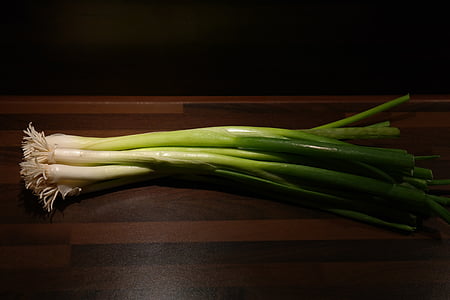 winter onion, leek, root, stalk, vegetables, crop, plant
