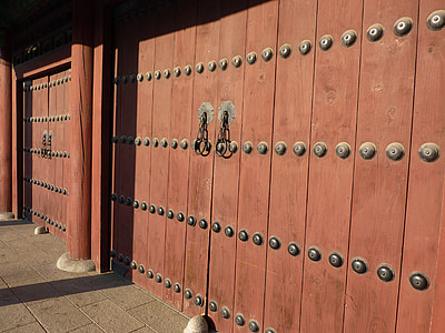Gate, Hanok, Classic, traditionelle