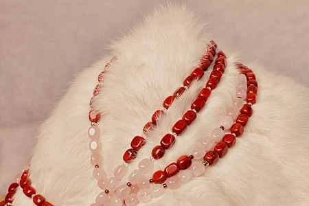 smykker, perler, mode, halskæde, mønster