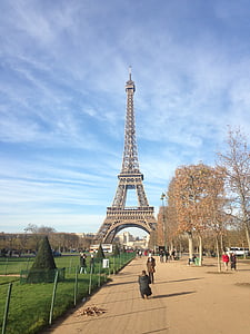 az eiffel-torony, Párizs, Franciaország