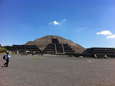 Teotihuacan, ruiner, Mexico
