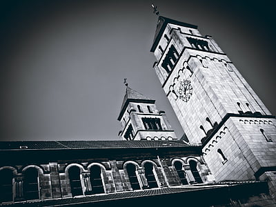Crkva, zvonik, povijesno, zgrada, crkveni toranj, vjerski objekt, zvono