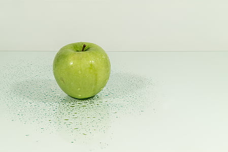 Apple, trái cây, nước trái cây, màu xanh lá cây, nước ép táo, độ ẩm, giọt nước