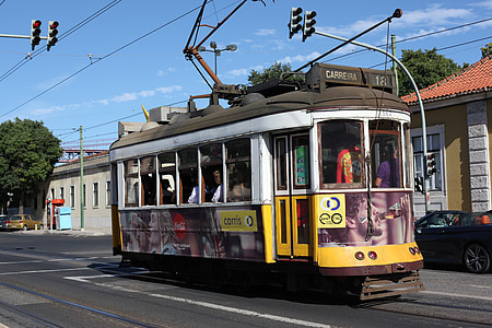 Lizbon, Lisboa, tramvay, seyahat