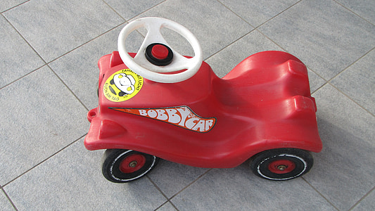鲍比车, 儿童车, 车辆, 玩具, 儿童, 乐趣, 方向盘