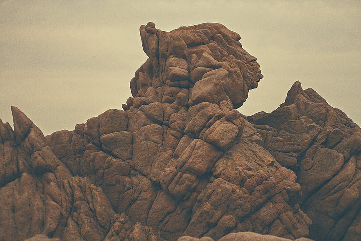 brun, naturen, Rocks, Rocky, sandsten, public domain bilder