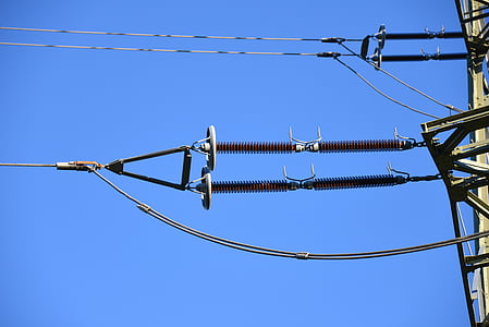 current, strommast, power line, electricity, energy, power poles, pylon
