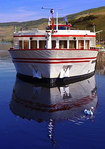 ship, more, mosel, river, river cruise, water, travel