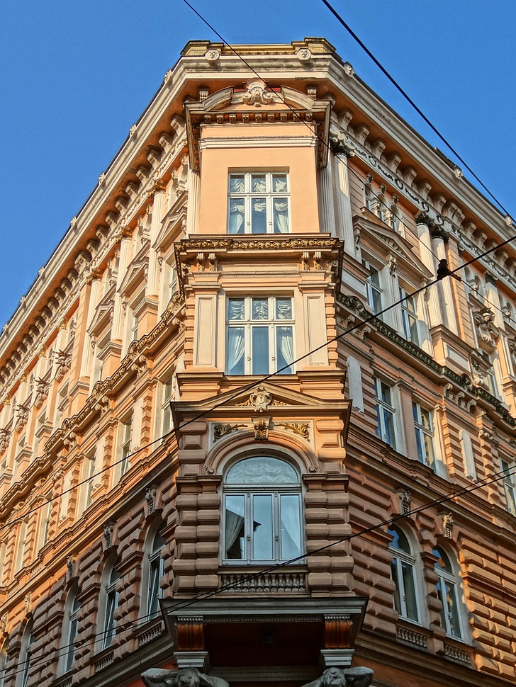 Hotel Pod orlem, Bydgoszcz, Windows, Architektur, Fassade, Haus, Polen