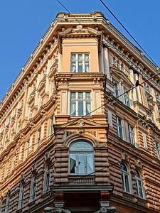 Отель pod орлом, Быдгощ, Windows, Архитектура, фасад, Дом, Польша