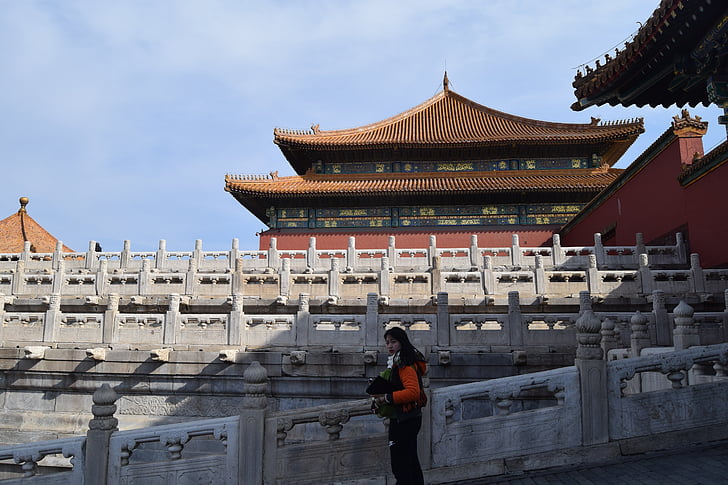 Palácio, China, cidade proibida, Pequim, Pekin, República Popular da china