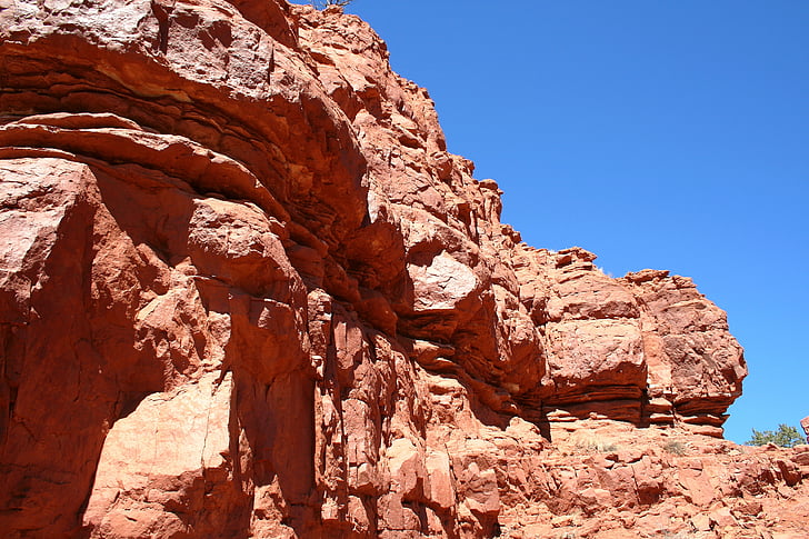 Jemez, Nouveau-Mexique, roches rouges