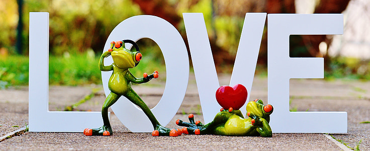 Kærlighed, kærlighedssang, Valentinsdag, hjerte, sammen, par, held og lykke