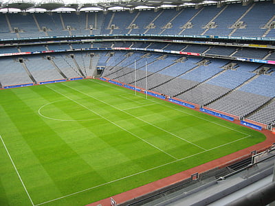 Stadion, sepak bola, Rugby, Croke park, Dublin, Irlandia, sepak bola Gaelic