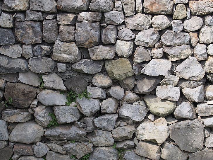 stone, wall, texture, rock, old