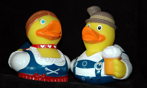 Rubber duck, Bad duck, knirke duck, Duck, Oktoberfest, Bayern, legetøj