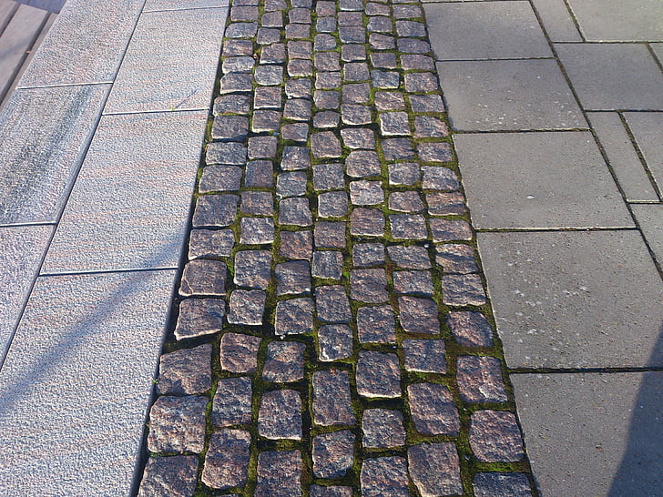 cobblestone, tile, texture, pattern, gray, light gray, dark gray