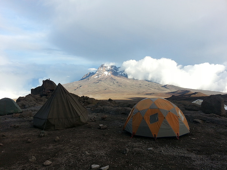 kilimanjaro, africa, tent, adventure, kenya, african, park