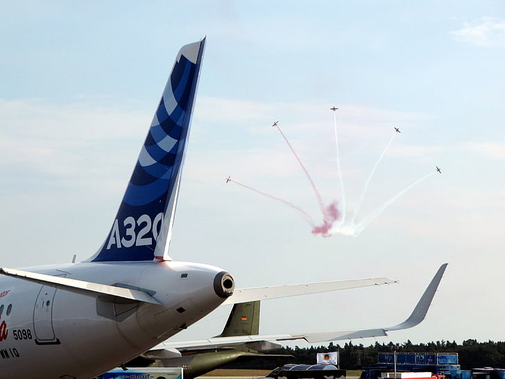 spectacle aérien, Airbus, acrobatie