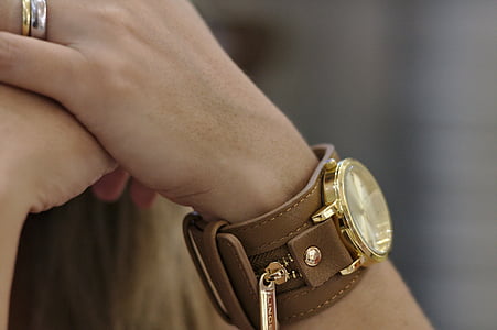 horloge, vrouw, hand, Pulse, armband, Women's watch