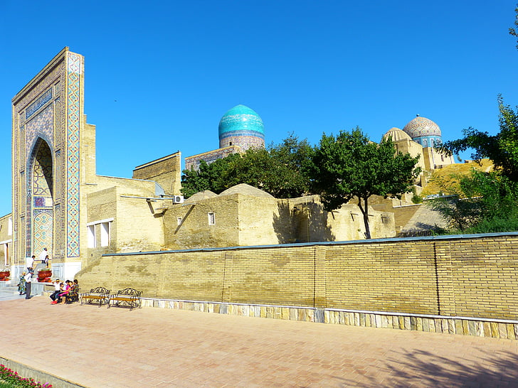 shohizinda, Necropolis, Samarkand, Usbekistan, mausoleer, mausoleet