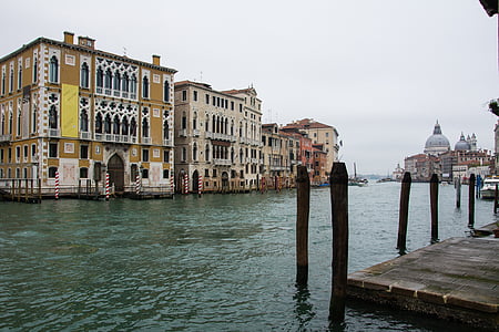Veneţia, canal grande, Italia