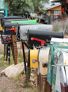 mailbox, madrid new mexico, retro, mailboxes, amber avalona, postal, mail