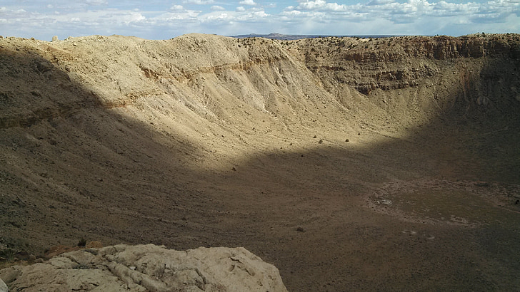 метеор, кратер, Аризона