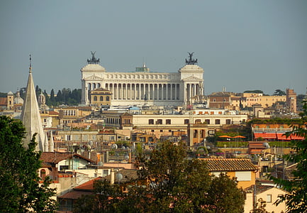 rome, vittorio emmanuele, panorama