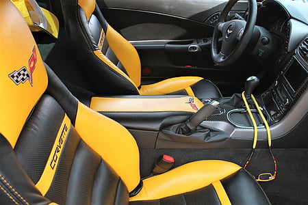 Corvette, samochód sportowy, prędkość, wyścigi, szybki, motoryzacyjny, luksusowy samochód