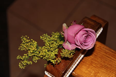 décoration, Église, Rose, bouquet, fleur, Rose - fleur, nature