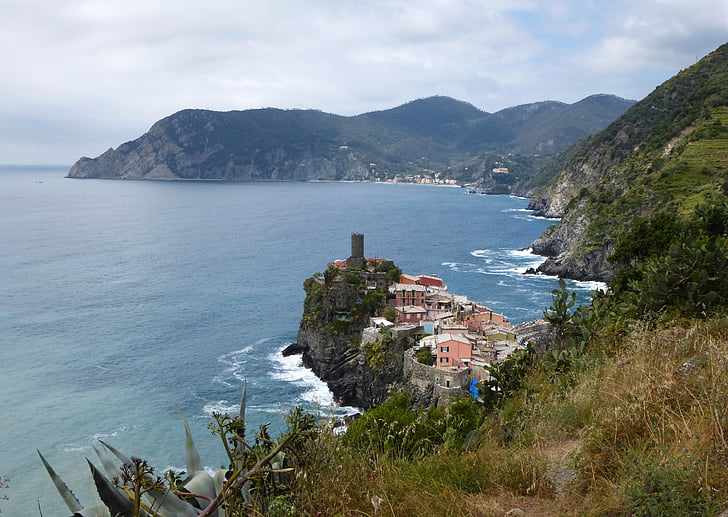 Cinque terre, Amalfi coast, počitnice, Italija, Panorama, pohodništvo, morje