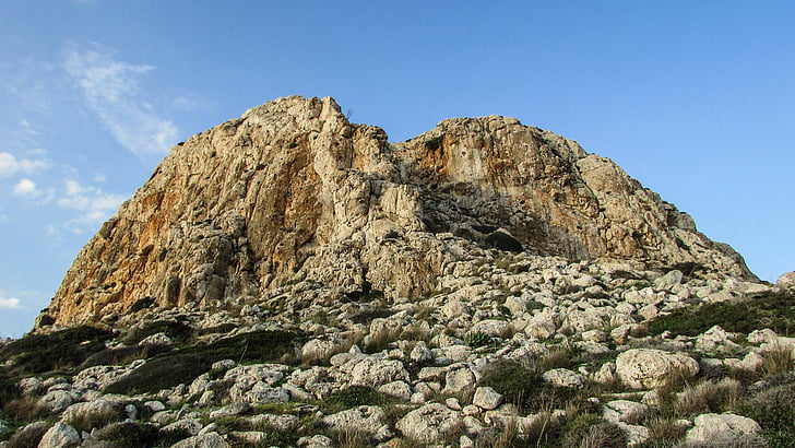 Ciprus, a Cavo greko, nemzeti park, rock, táj, természet