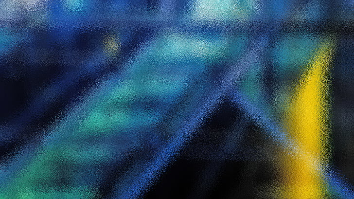 Glas, Fenster, Muster, Textur, transparente, abstrakt, Blau