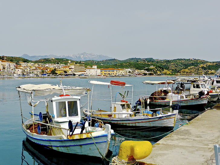 bateaux, Pier, port, port, Recreation, nautique, méditerranéenne