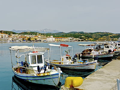 tekneler, Pier, liman, bağlantı noktası, rekreasyon, Deniz, Akdeniz