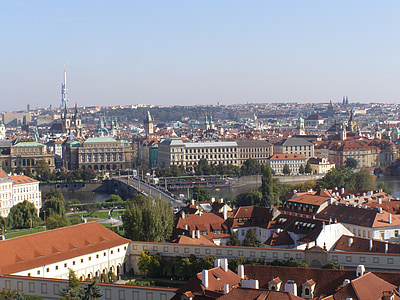 Prague, Panorama, ville