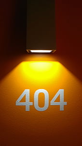 az oldal nem található, fény, árnyék, a Hotel, palindrome, szoba száma, 404
