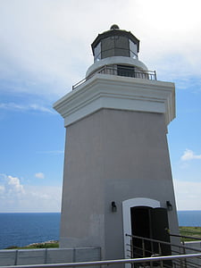 svetilnik, Portoriko, Beach, nebo