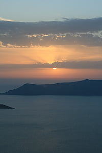 Grækenland, Santorini, Kykladerne, ferie, ferie, sommer, kysten