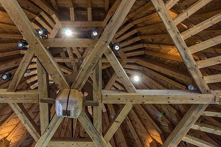 material para techos, madera, Castillo