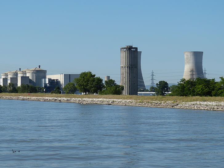 Franţa, Ron, Râul, centralei nucleare, centralei, Energiei Atomice, reactorul