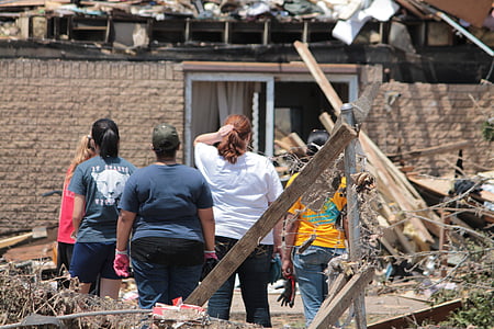 Moore, Oklahoma, tornádo, katastrofa, Zřícenina, přírodní katastrofy, devastace