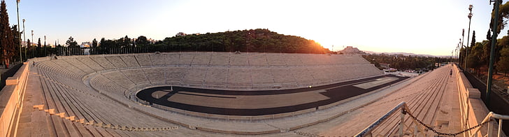 Olympic, Stadium, Aten, Grekland, arkitektur, Panathenaic stadium, Kallimarmaro
