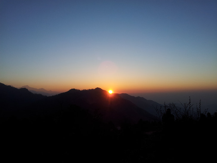 Wschód słońca, Penny hill, Annapurna