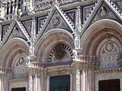 Dom, Florença, edifício, arquitetura, Igreja, Catedral, céu