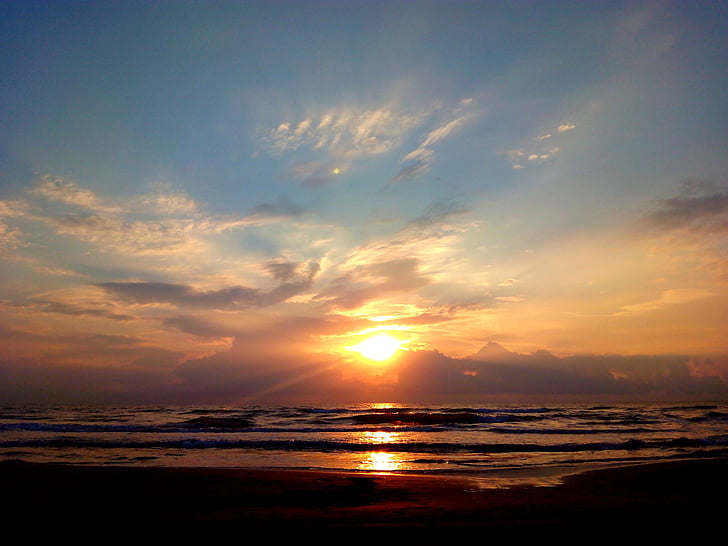 Схід сонця, НД, Природа, пляж, Sunrise краєвид, відкритий, красивий ландшафт